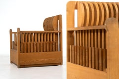 Pair of Armchairs from the " Mobili nella Valle" Series by Mario Ceroli