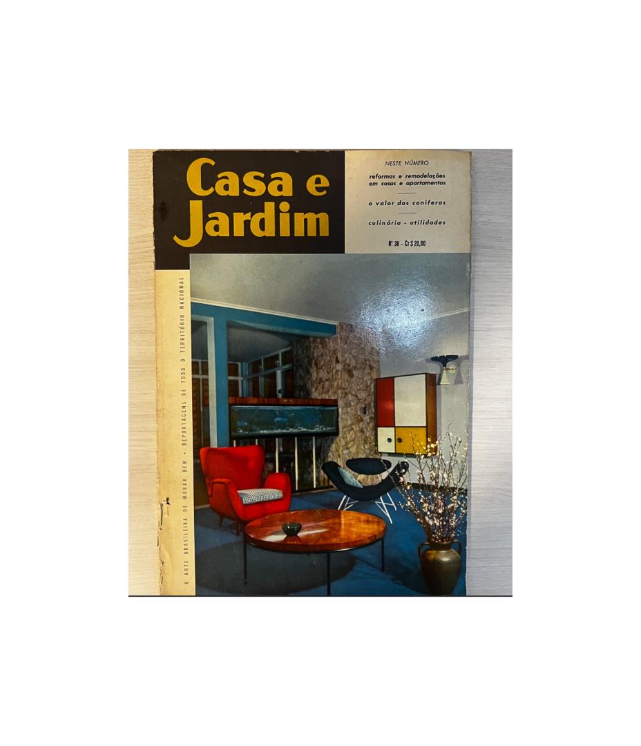 Pareja de Sillones en Madera, Cuero y Boucle, Carlo Hauner, Años 50 - Lote 466 en venta 8