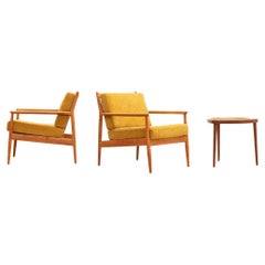 Pareja de sillones de teca
