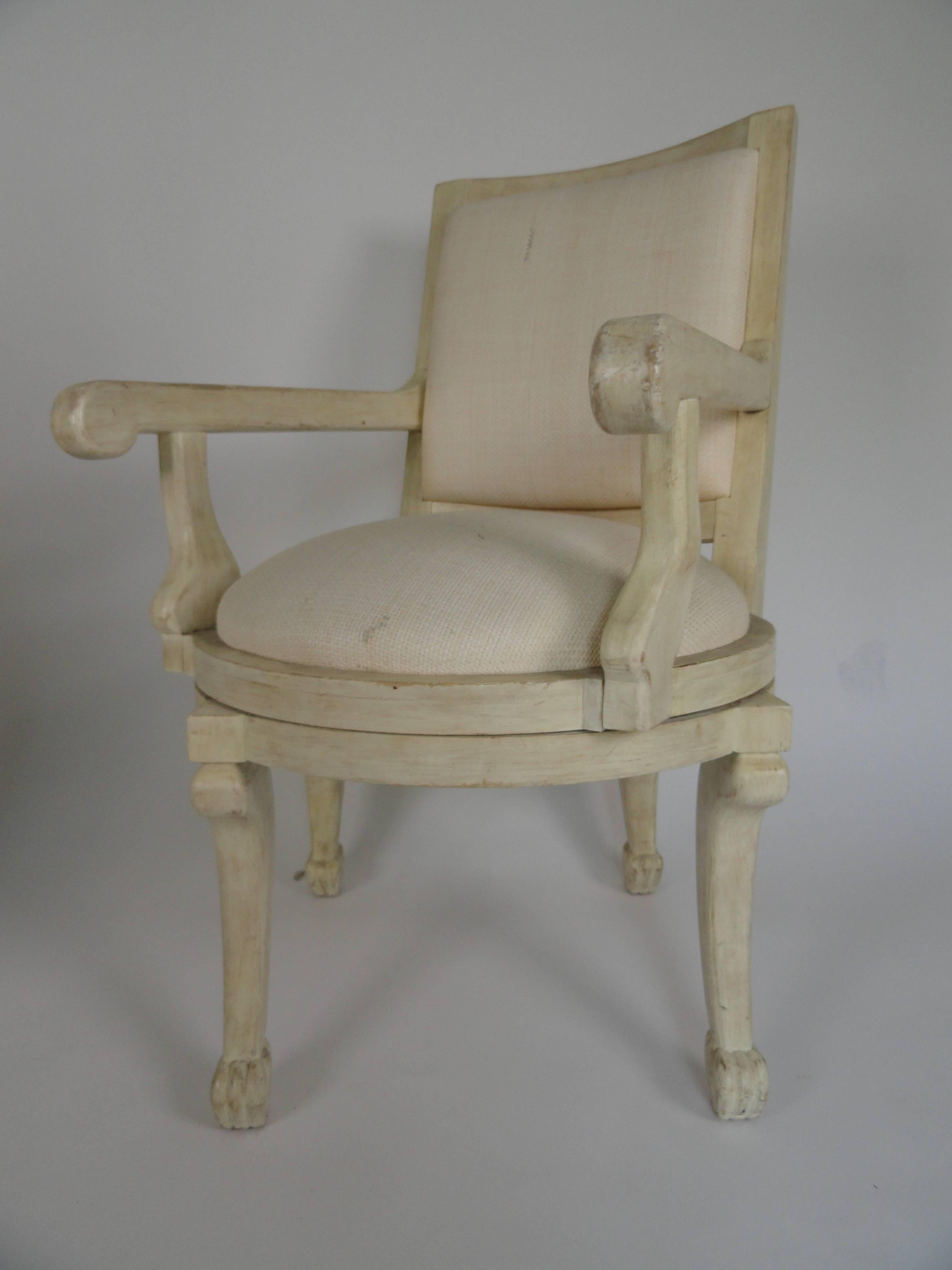 Pair of Armchairs in the Manner of John Dickinson For Sale 2