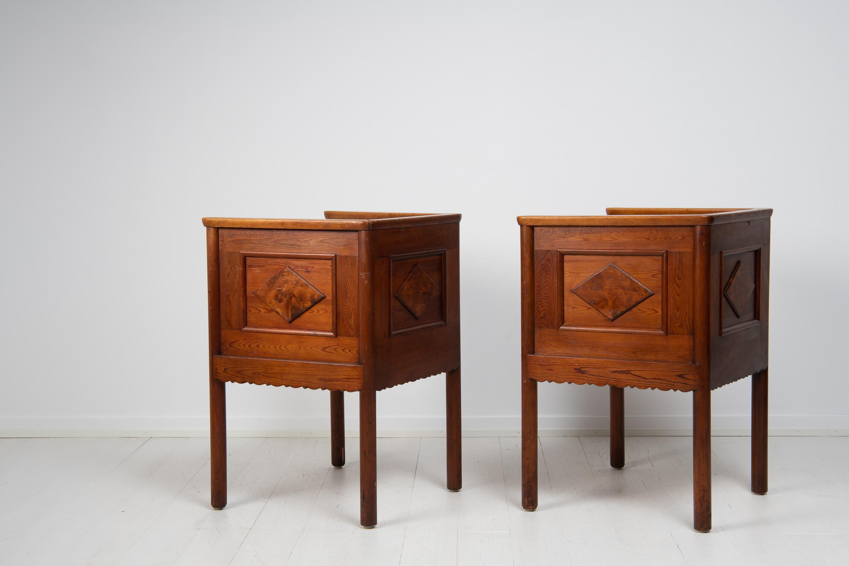 Pair of Armchairs in the Style of Axel Einar Hjorth 1