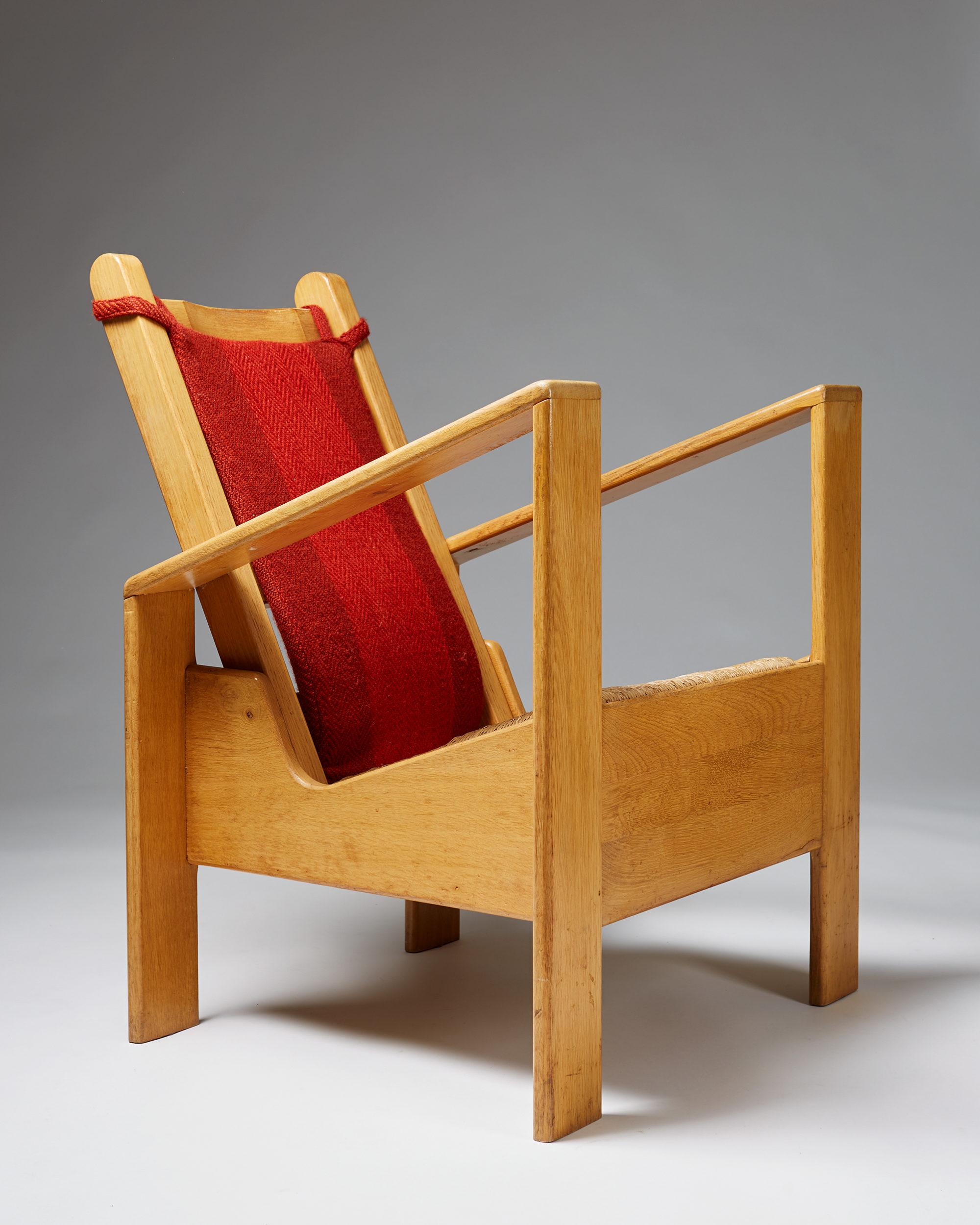 Paar Sessel im Stil von Jean Royère, Frankreich 1940er Jahre (Mitte des 20. Jahrhunderts) im Angebot