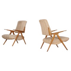 Pair of Armchairs, Italy 1950s