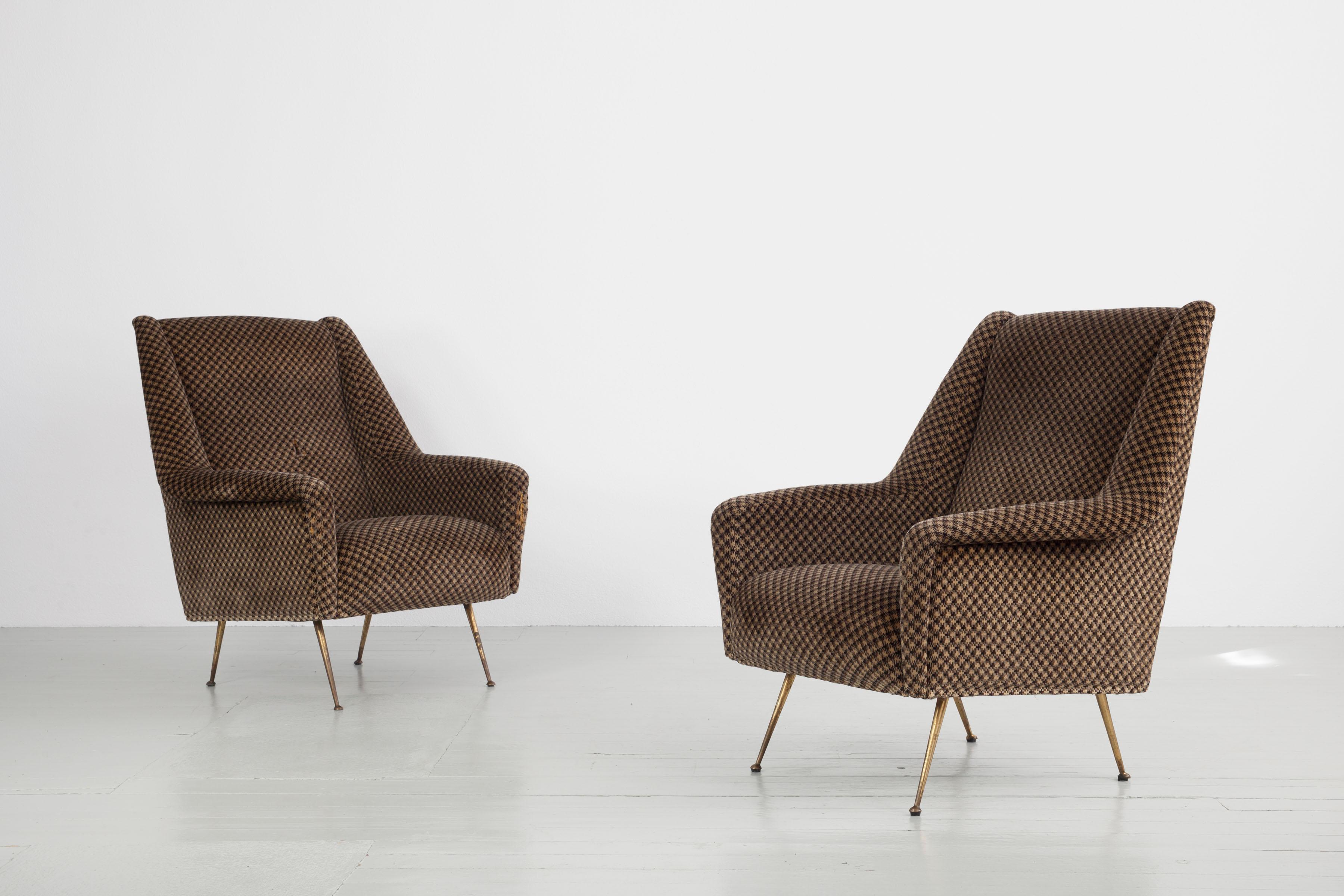 Pair of Armchairs, Italy, 1960s 3