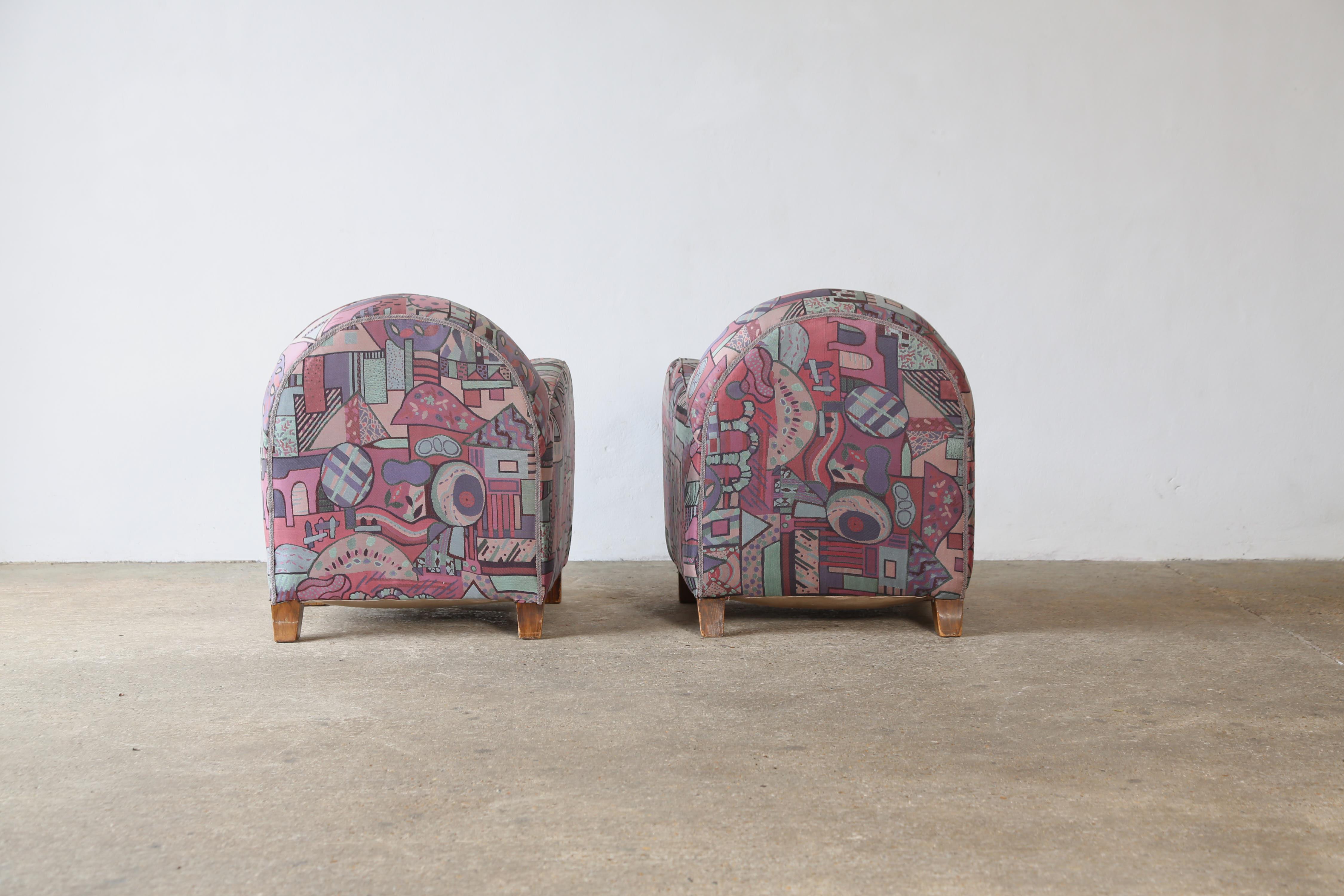Pair of Armchairs, Italy, 1960s In Good Condition For Sale In LEWES, GB