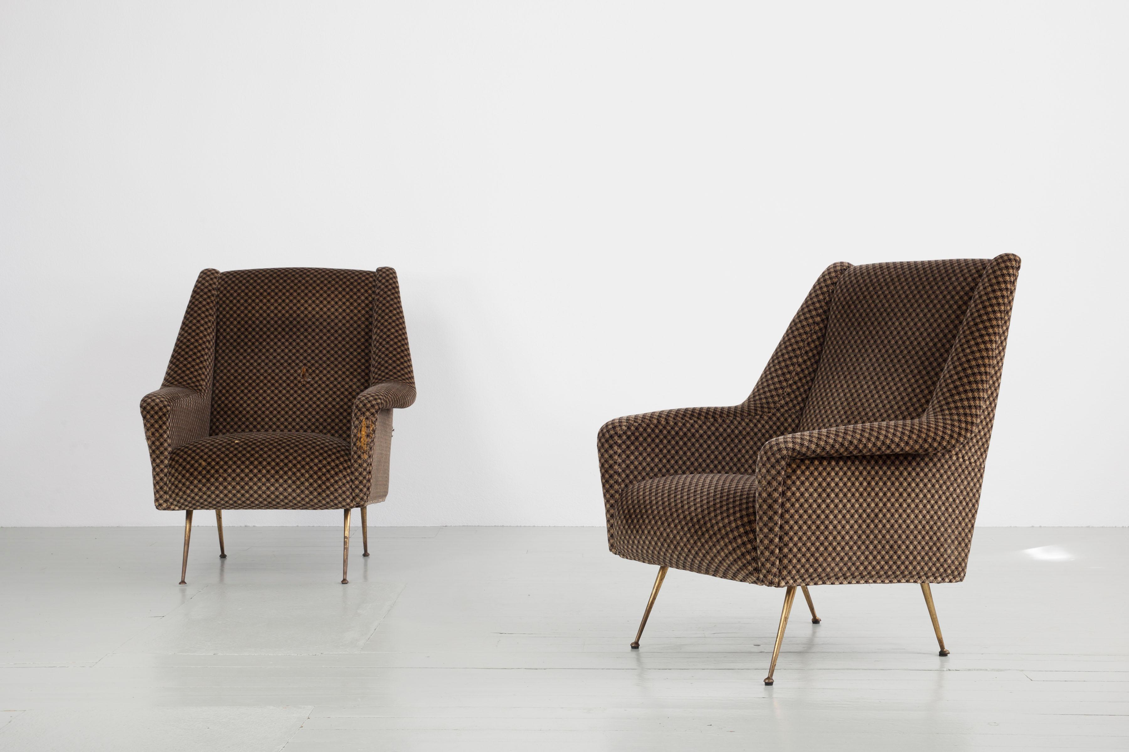 Pair of Armchairs, Italy, 1960s 2