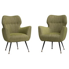 Pair of Armchairs, Italy circa 1950