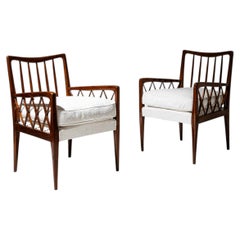 Pair of Armchairs, Italy, Mid-20th Century