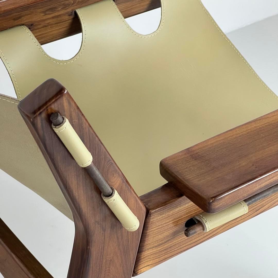 Pair of Armchairs Kilin by Brazilian Designer Sergio Rodrigues Rosewood Caviuna 1