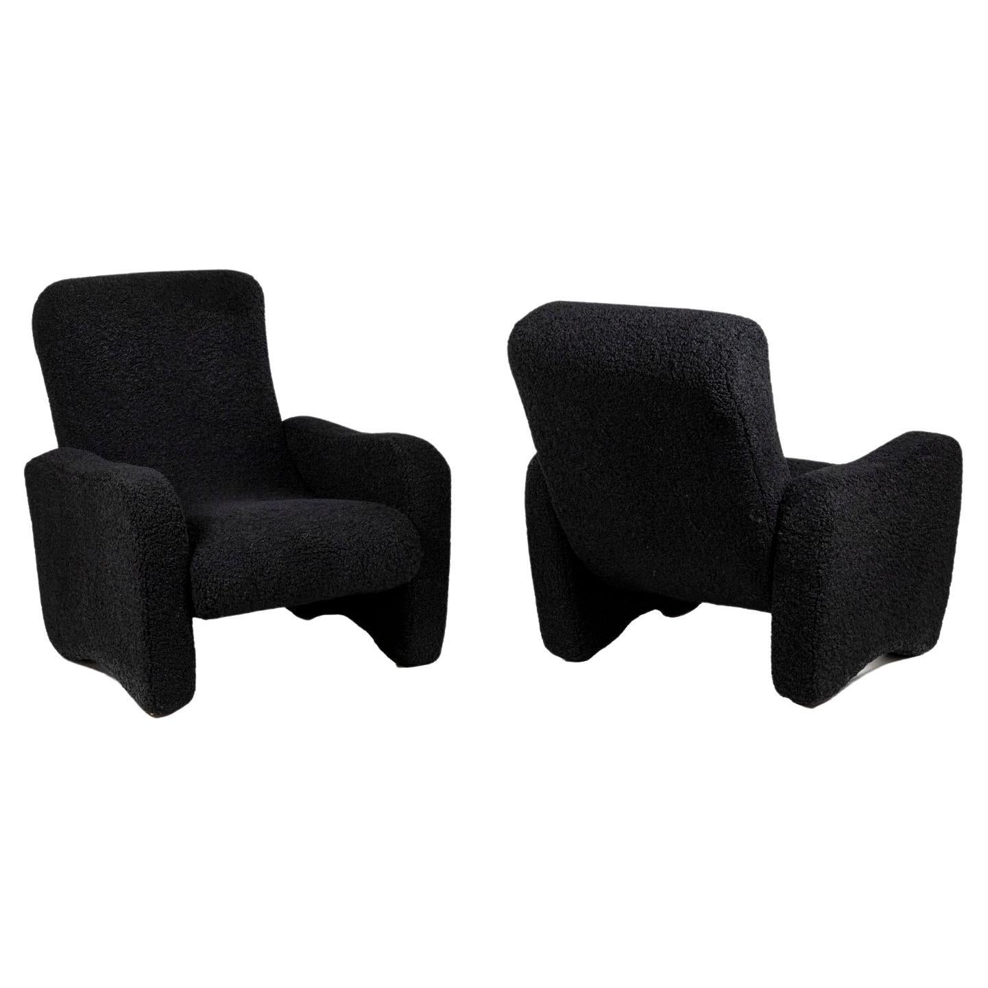 Pair of Armchairs “Lounge”, 1970s For Sale