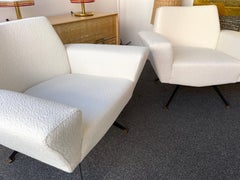 Pair of Armchairs M538 by Studio APA for Lenzi, Italy, 1960s