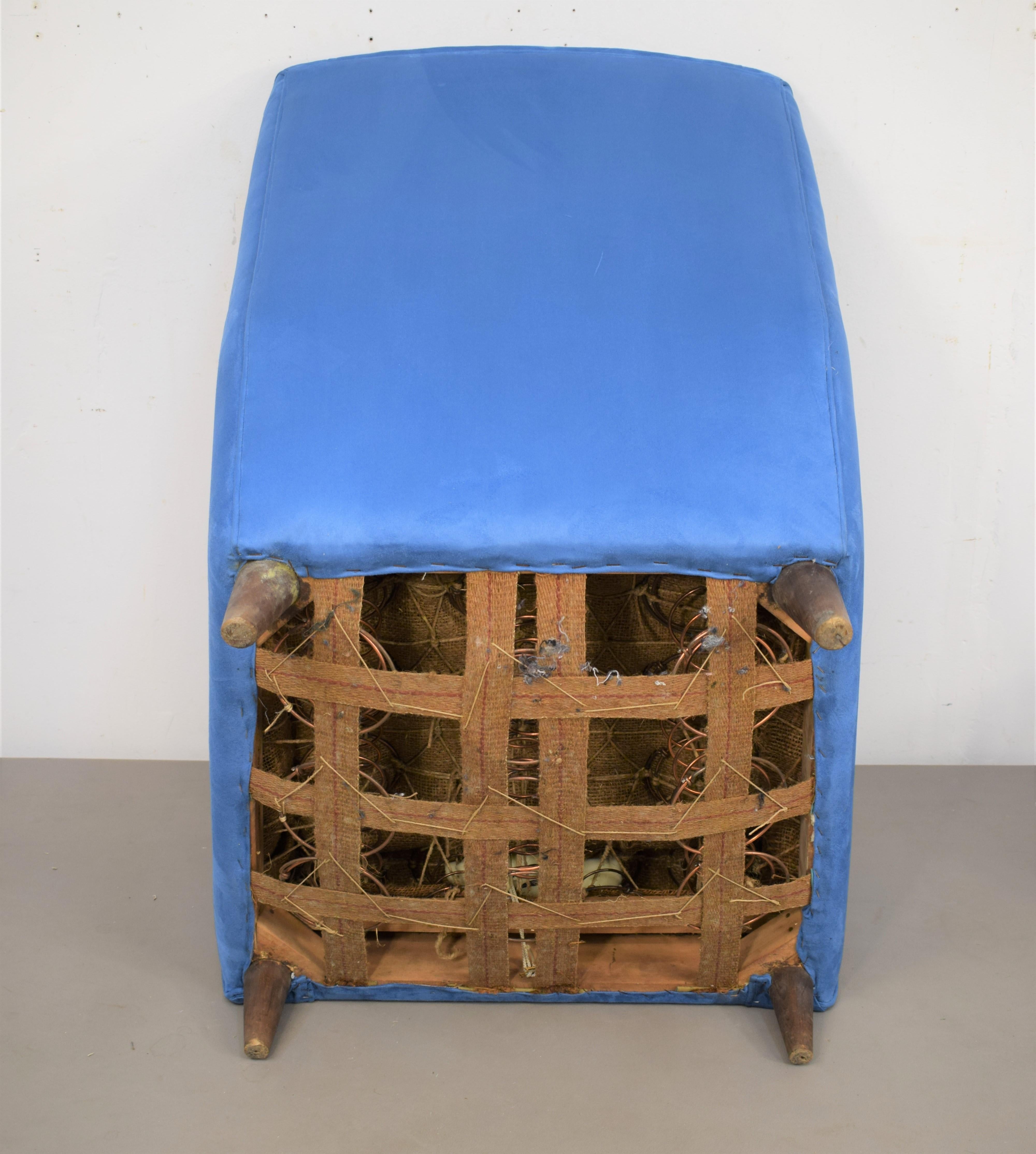 Paar Sessel, Melchiorre Bega-Stil, 1950er Jahre im Angebot 5