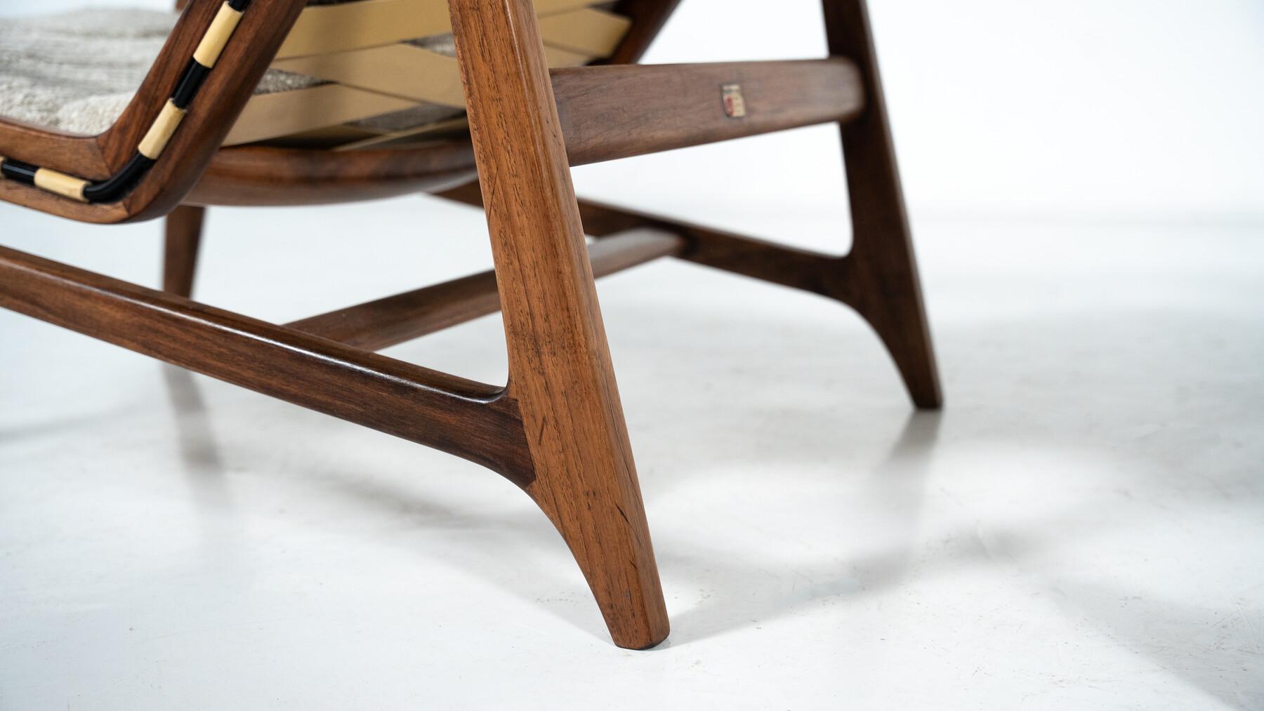 Coppia di poltrone mod 811 di Gio Ponti per Cassina, 1957 in vendita 4