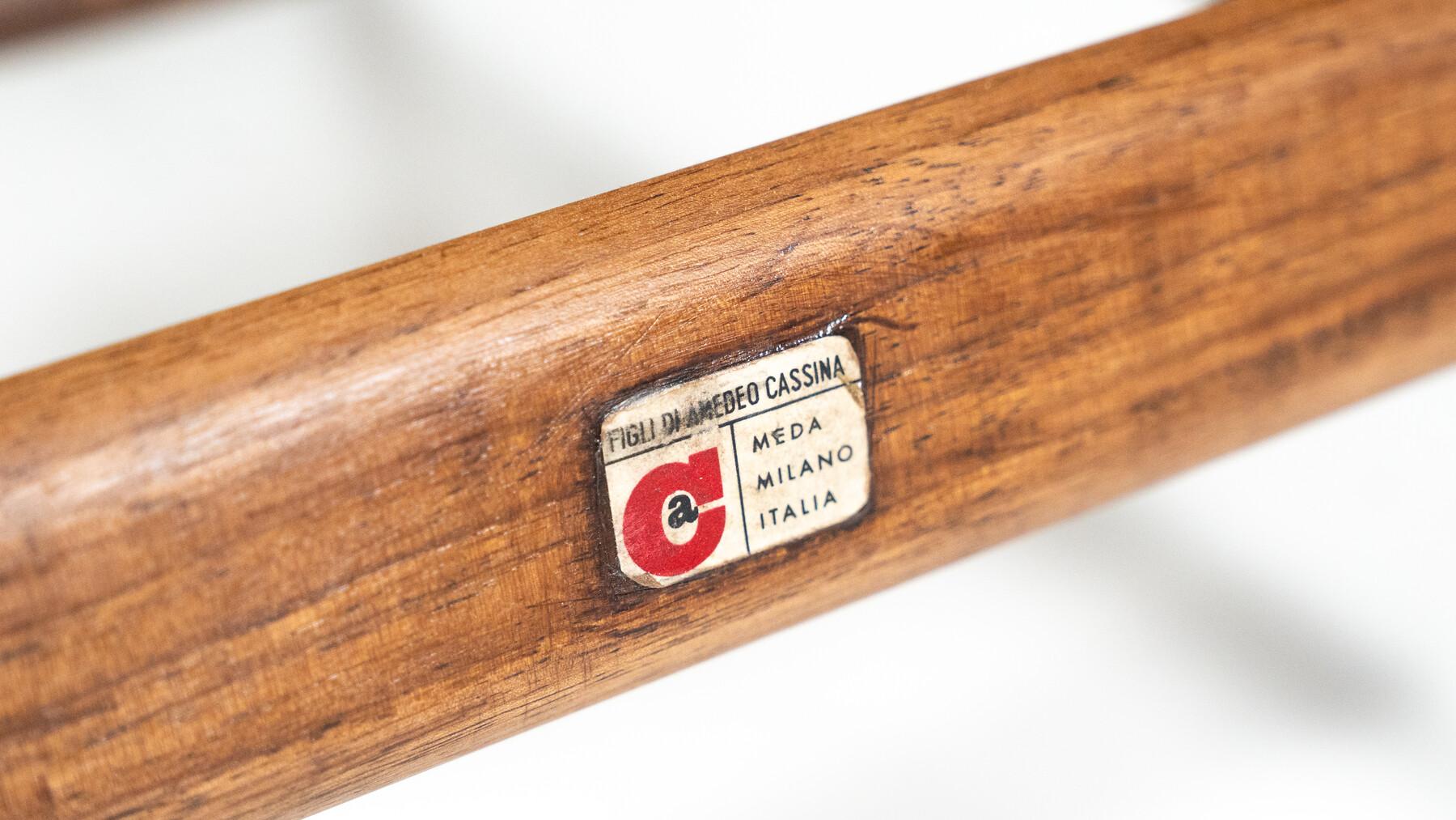 Coppia di poltrone mod 811 di Gio Ponti per Cassina, 1957 in vendita 9