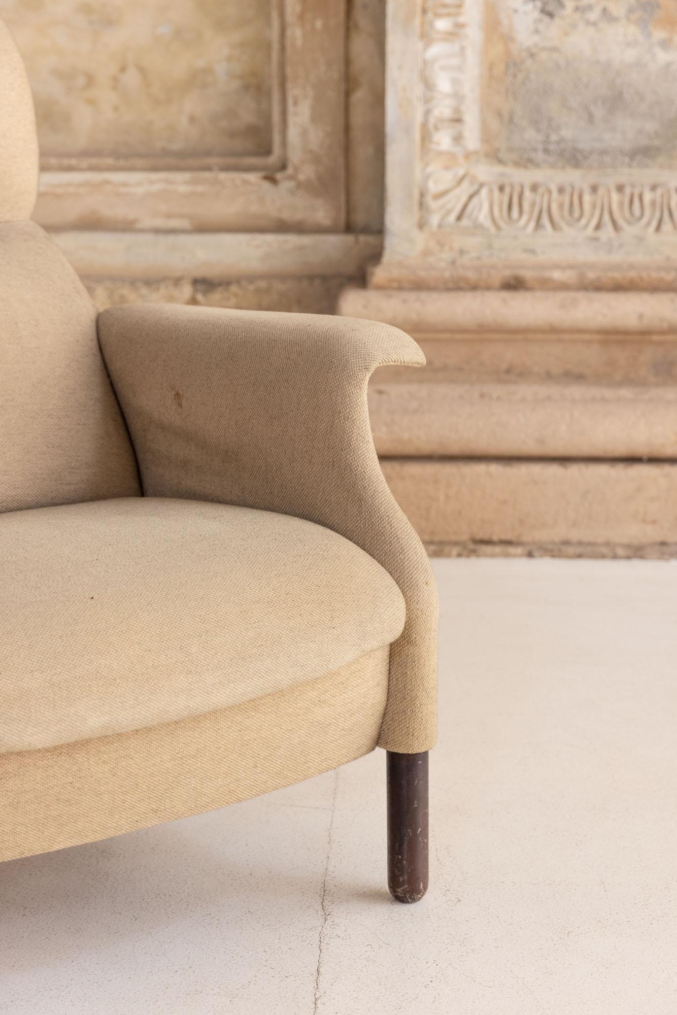 Pair of armchairs mod. San Luca by Achille & Piergiacomo Castiglioni for Gavina 4