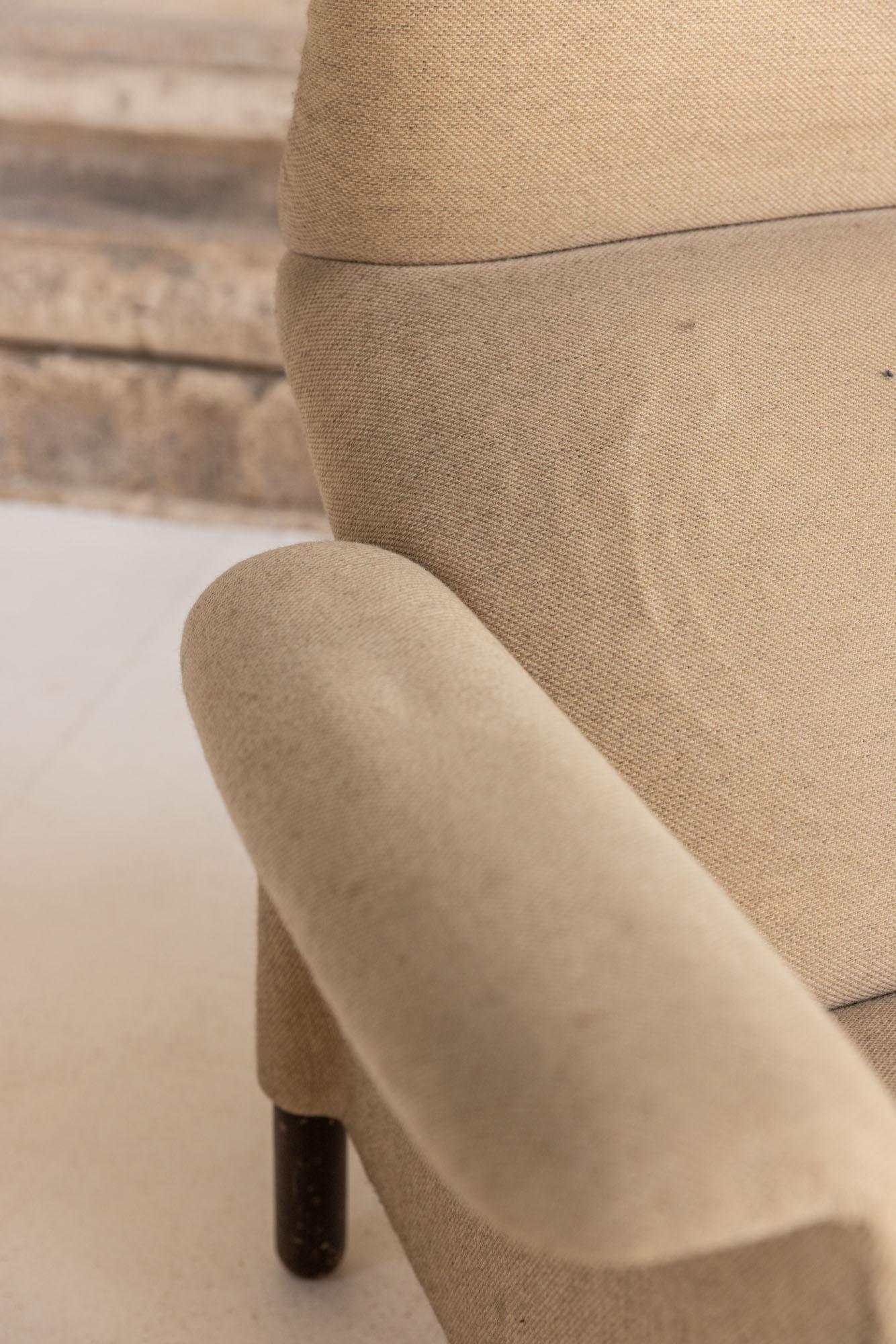 Pair of armchairs mod. San Luca by Achille & Piergiacomo Castiglioni for Gavina 5