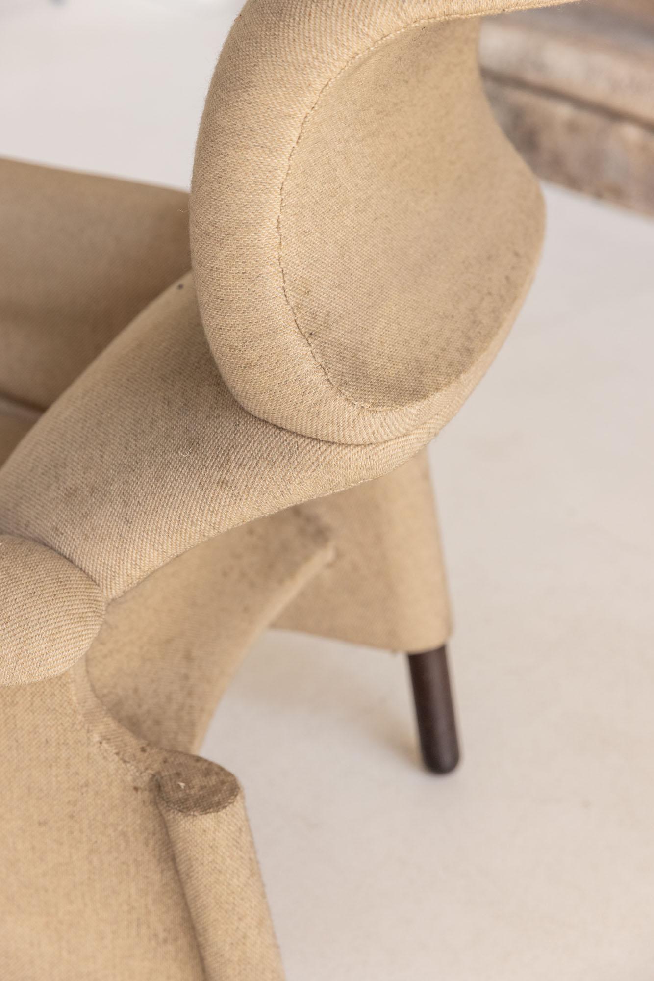 Pair of armchairs mod. San Luca by Achille & Piergiacomo Castiglioni for Gavina 6