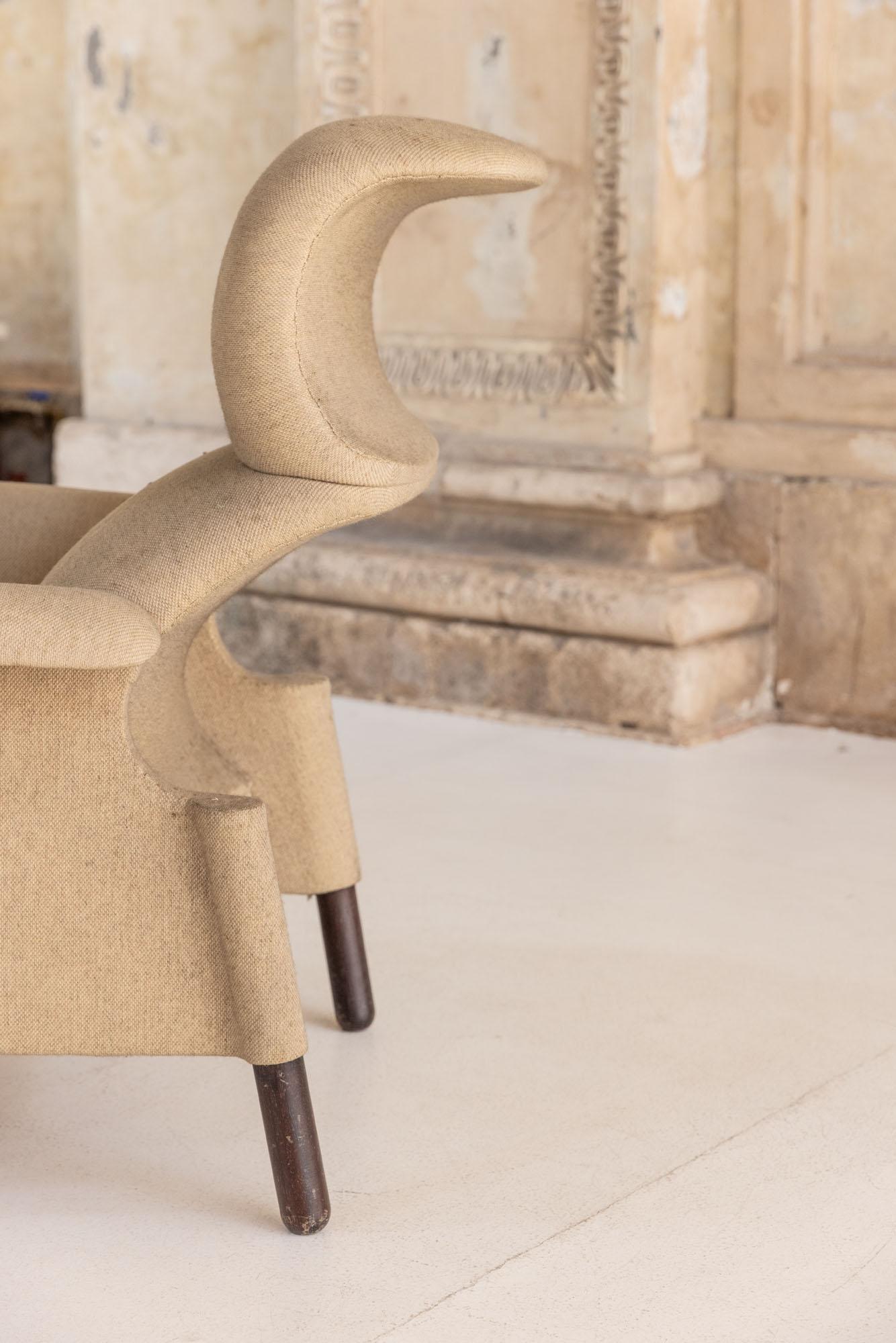 Pair of armchairs mod. San Luca by Achille & Piergiacomo Castiglioni for Gavina 7