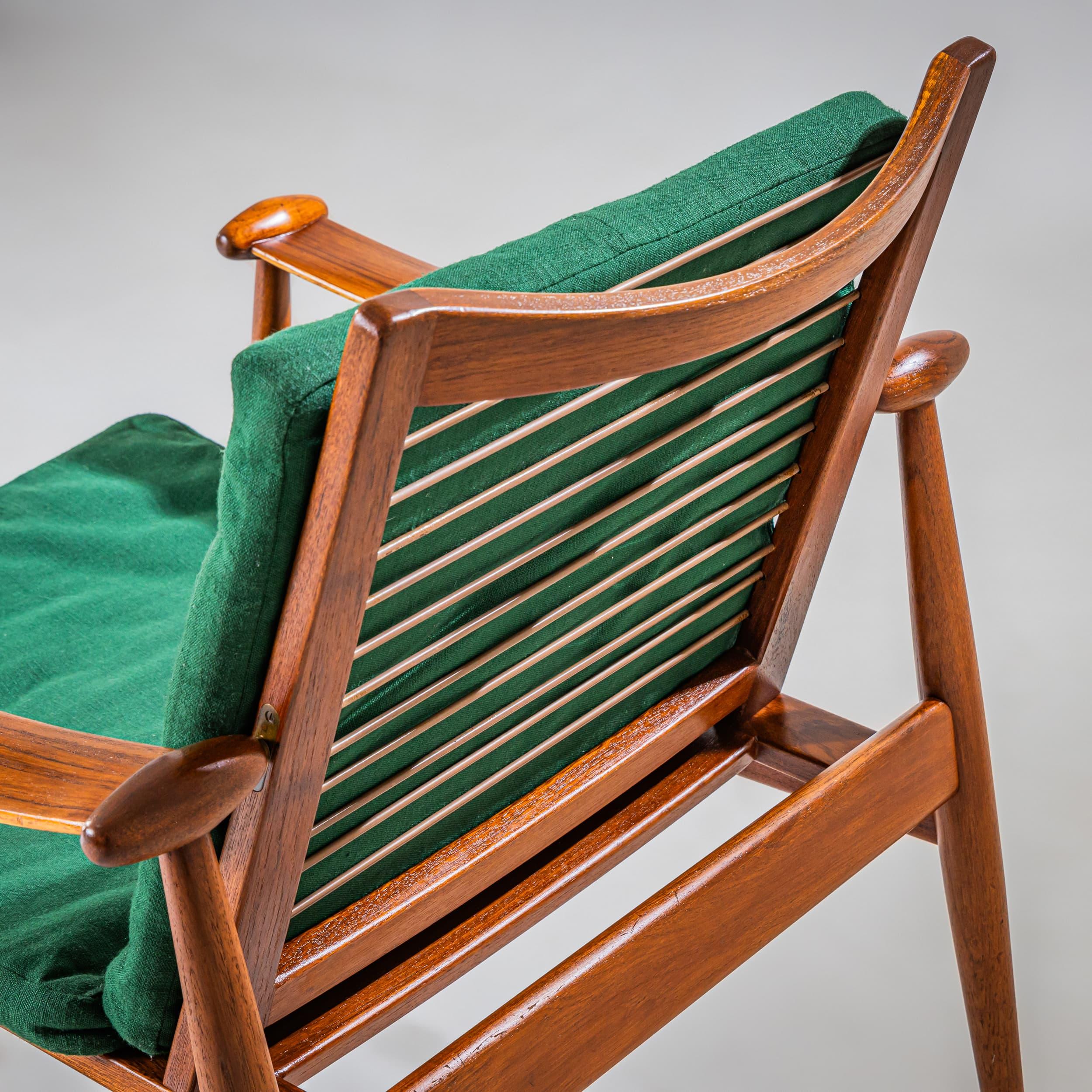 Pair of Armchairs, Model 133 by Finn Juhl for France & Son, Denmark For Sale 4