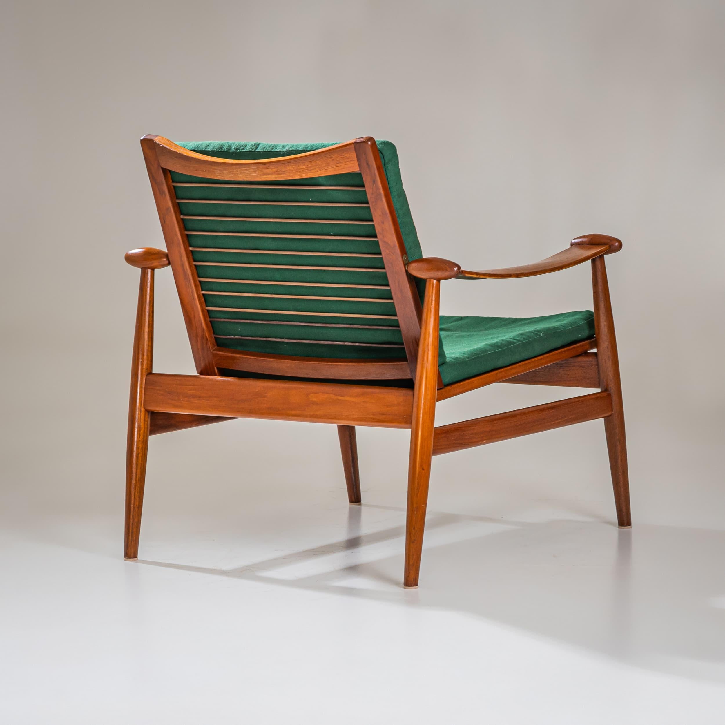 Pair of Armchairs, Model 133 by Finn Juhl for France & Son, Denmark For Sale 2