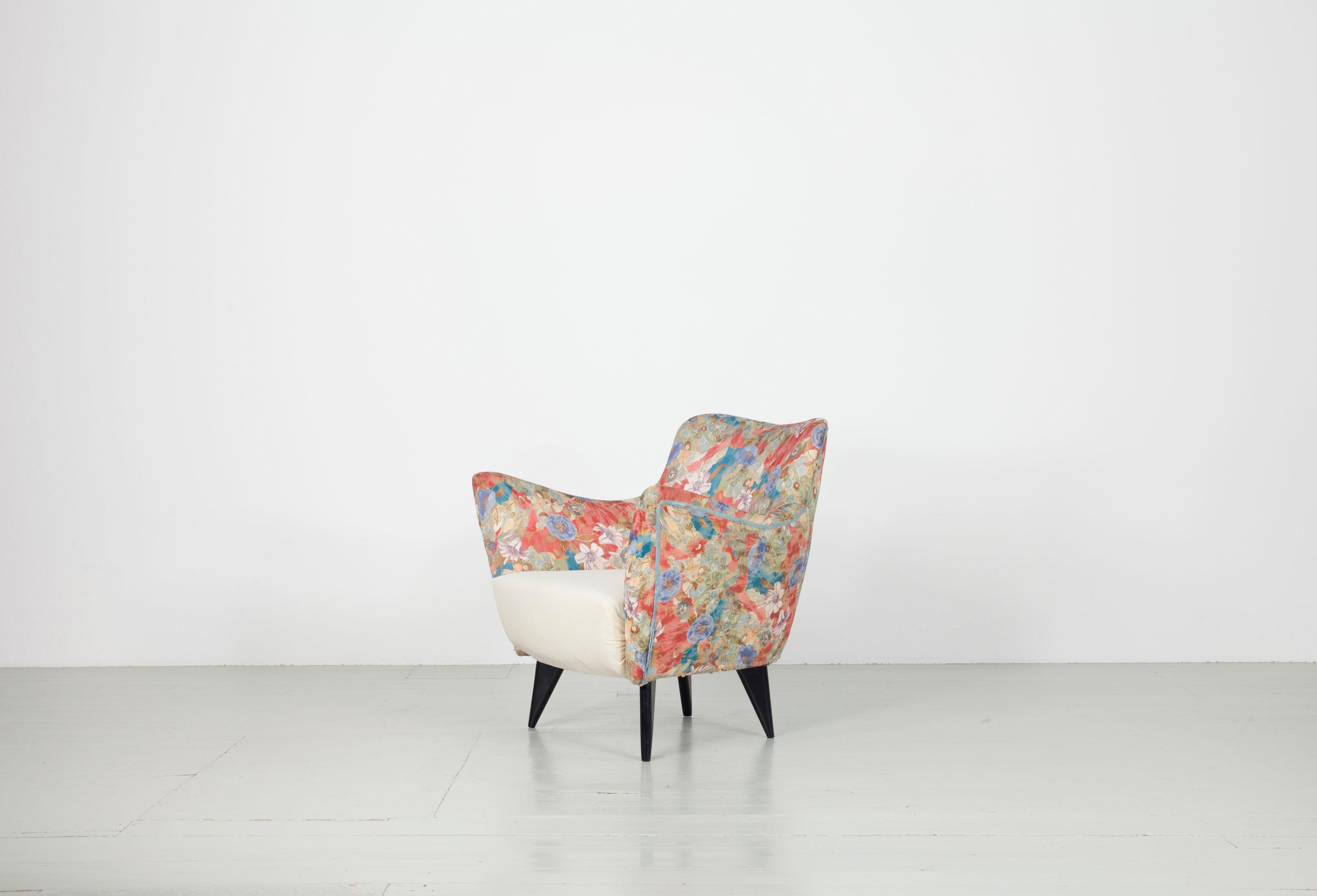 Pair of Armchairs Model 