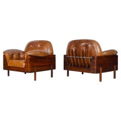 Pair of Armchairs 'Móveis Bertomeu' in Rosewood - Brazil 1960