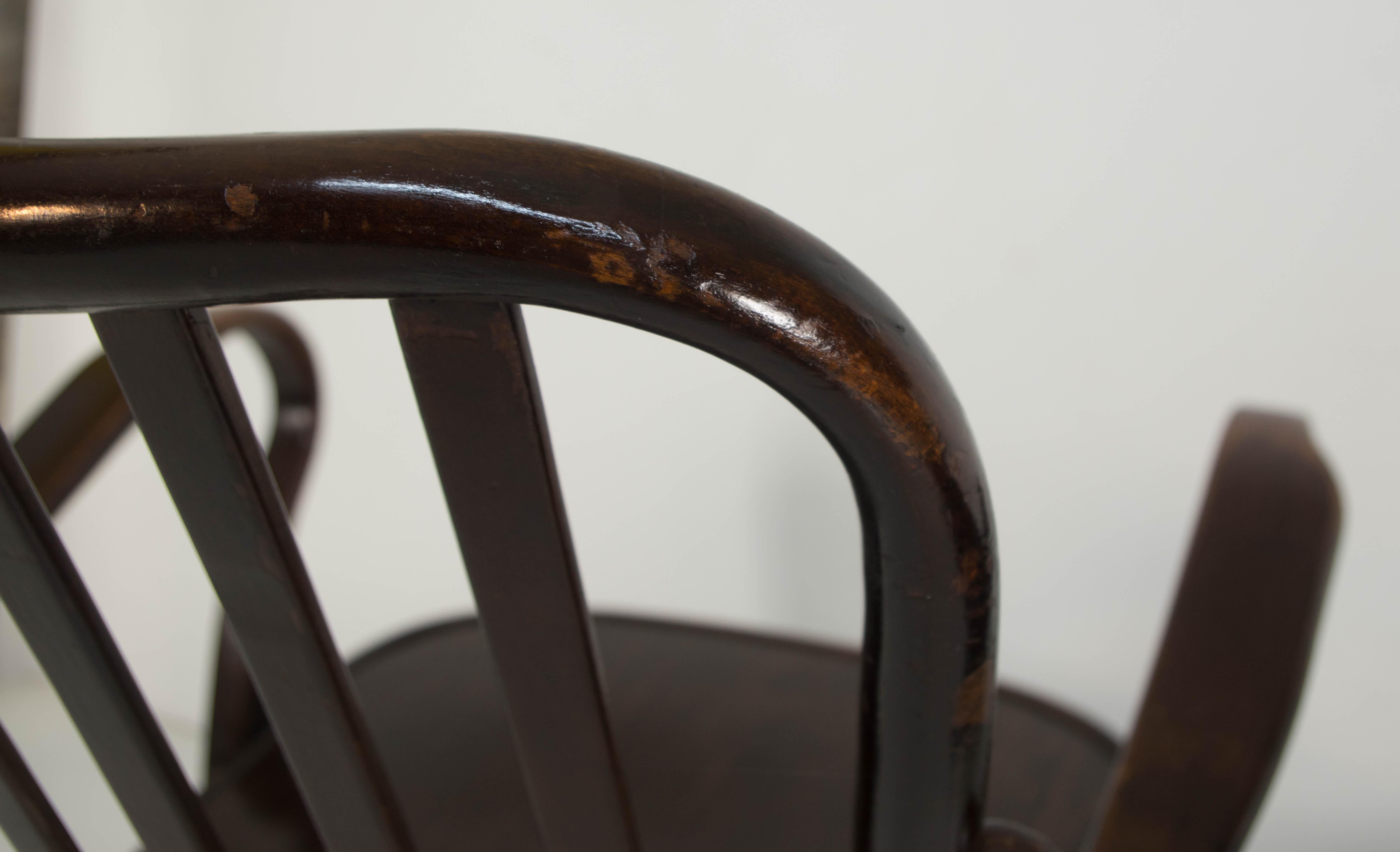 Coppia di poltrone n. 752 di Josef Frank per Thonet, anni '30 in vendita 3