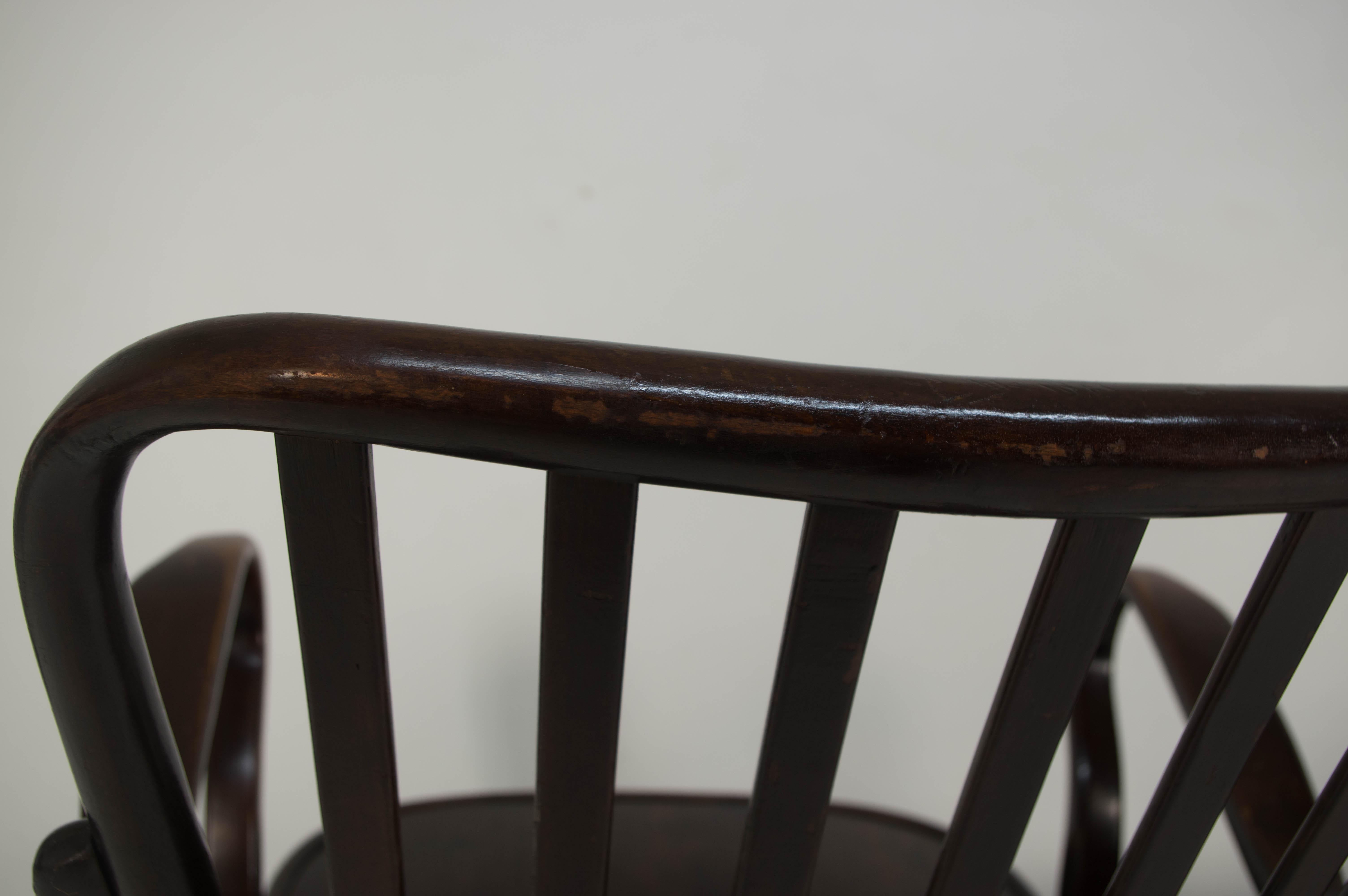 Coppia di poltrone n. 752 di Josef Frank per Thonet, anni '30 in vendita 4