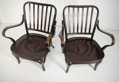 Pair of Armchairs No. 752 by Josef Frank for Thonet, 1930s