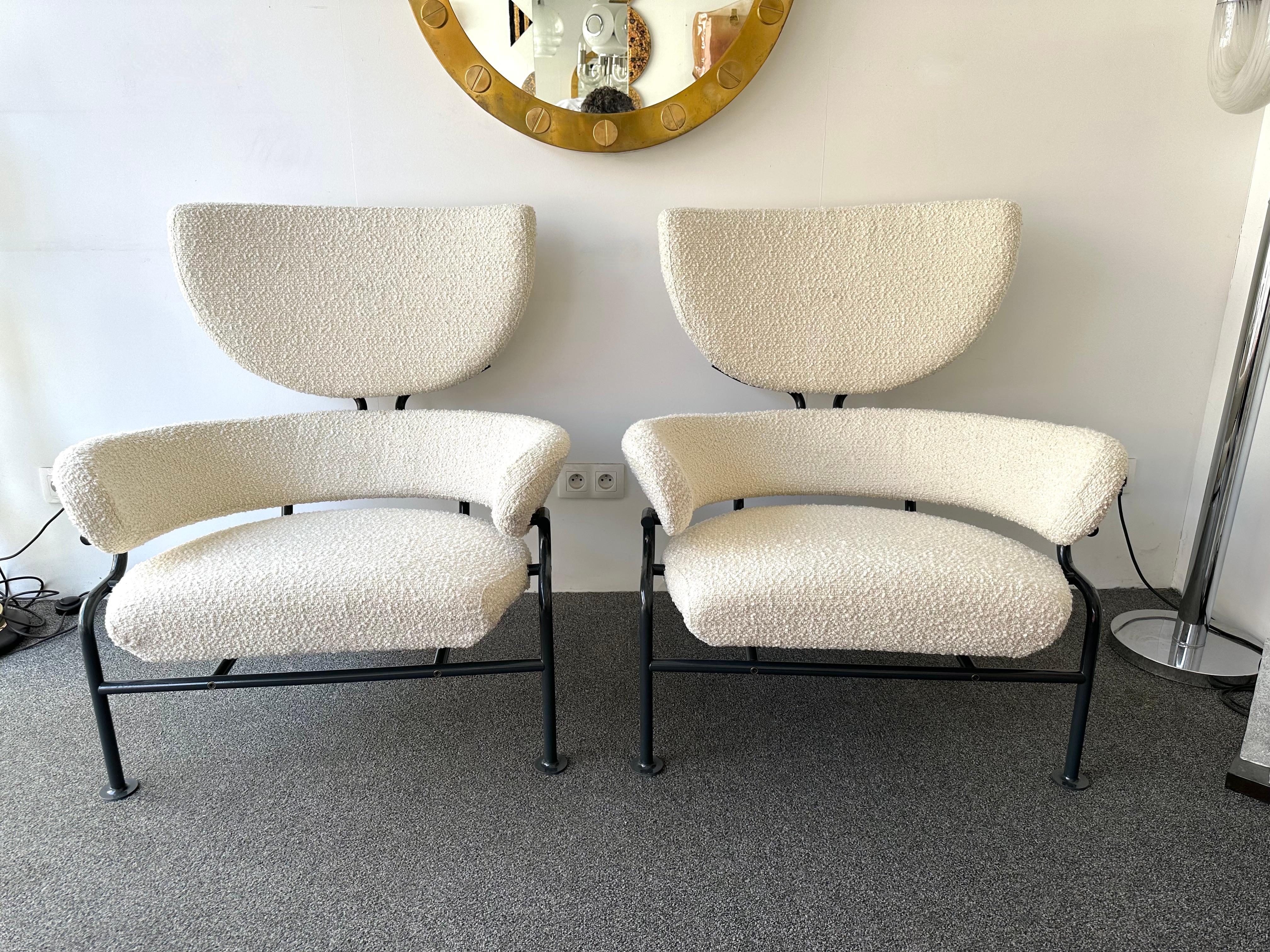 Pair of Armchairs PL19 by Franco Albini for Poggi, Italy, 1960s 5