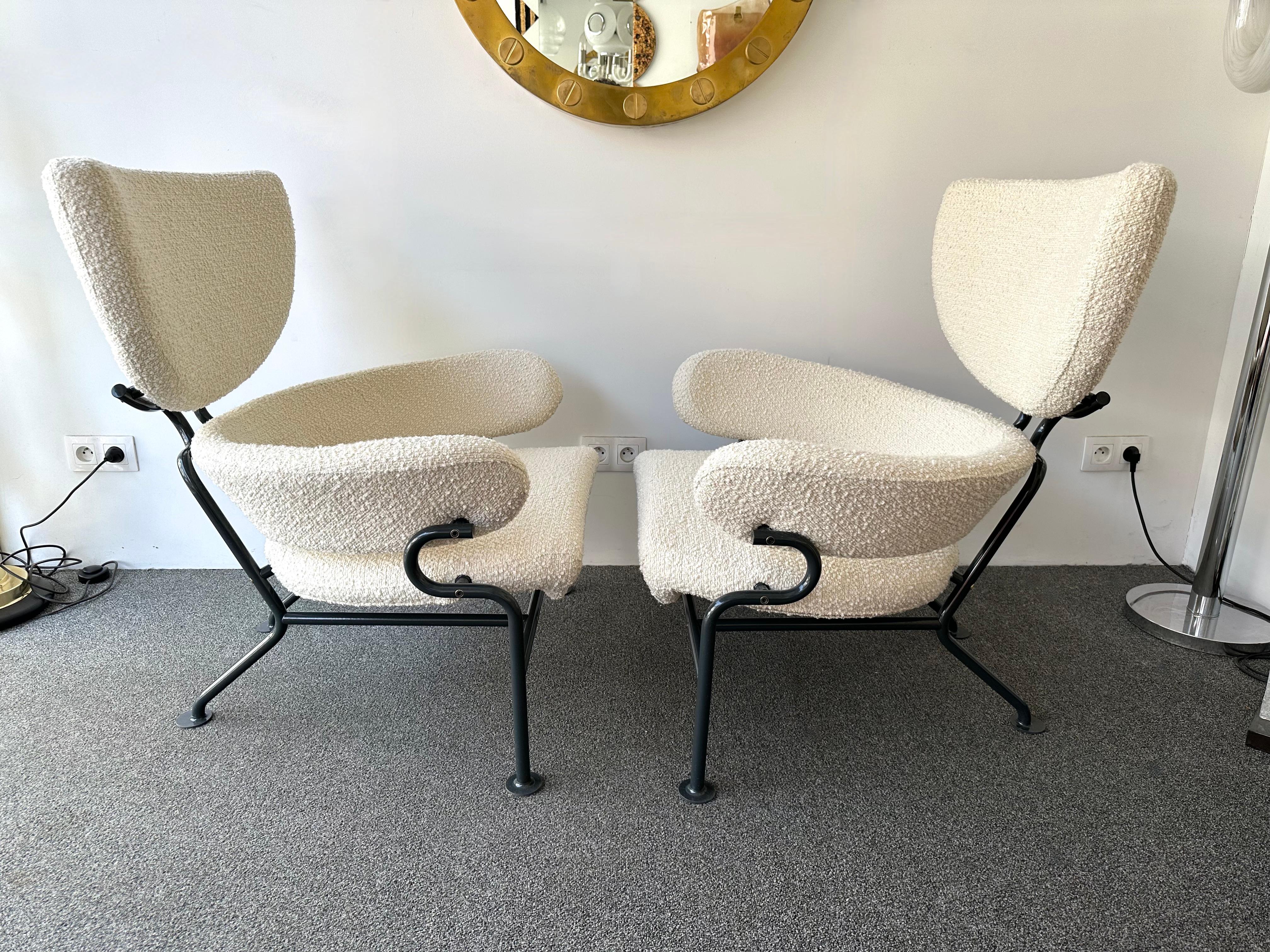 Pair of Armchairs PL19 by Franco Albini for Poggi, Italy, 1960s 2