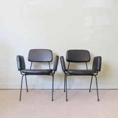 Pair of Armchairs, Prestigio Line, by Daciano Da COSTA for Metalúrgica Da Longra