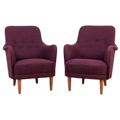 Pair of Armchairs “Samsas” Designed by Carl Malmsten