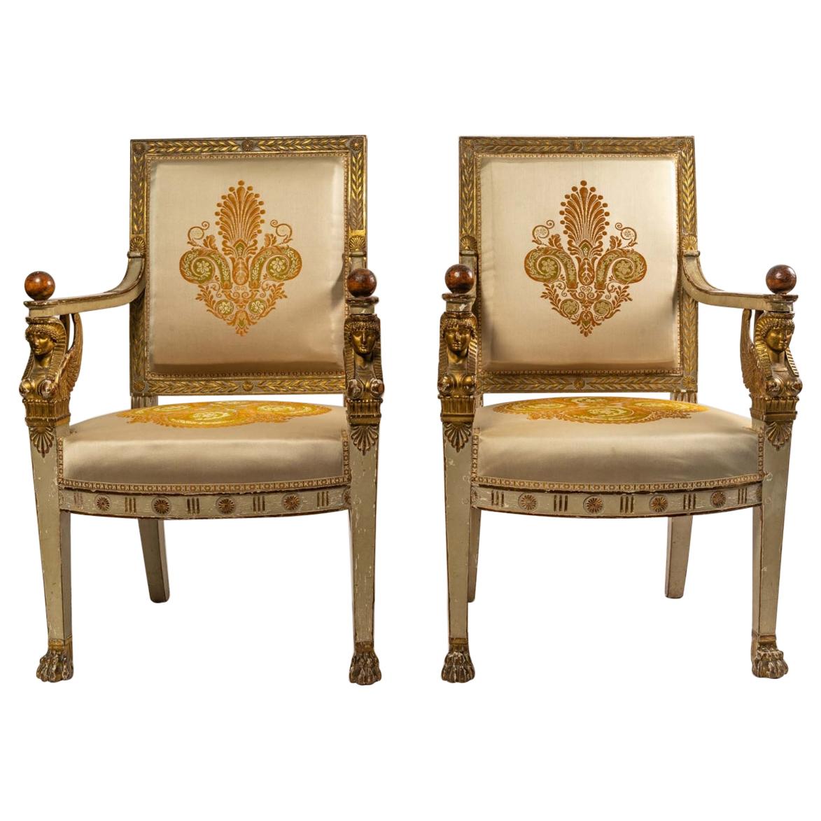 Period Empire Chair For Sale at 1stDibs