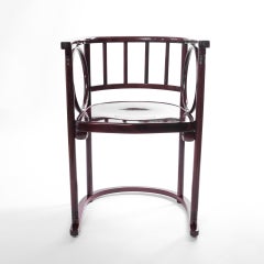 Pair of Armchairs Thonet Mundus, Designed by Josef Hoffmann, Signed, Poland