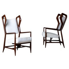 Pair of Armchairs “Triennale” by Gio Ponti for ISA Bergamo, Italy Pair of Armchairs “Triennale” by Gio Ponti for ISA Bergamo, Italy