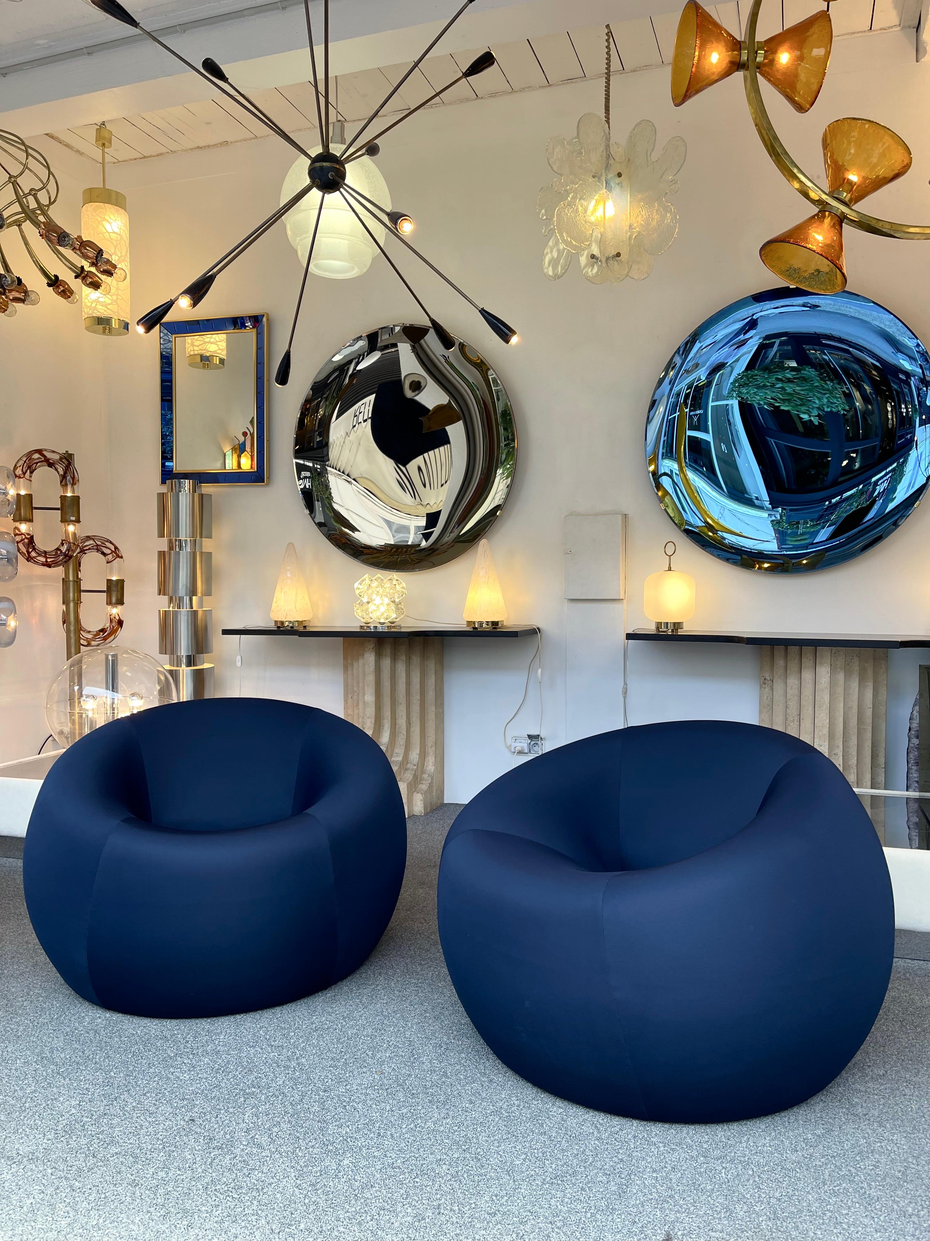 Space Age Pair of Armchairs UP by Gaetano Pesce for B&B Italia. 1960s 4