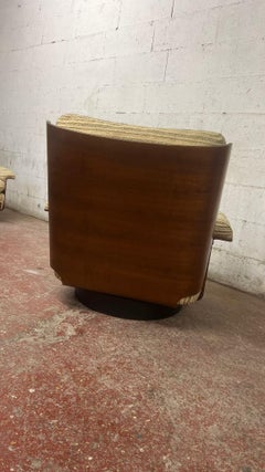 Pair of Armchairs "Viborg" by Bernard Brunier edited by Coulon in the 60