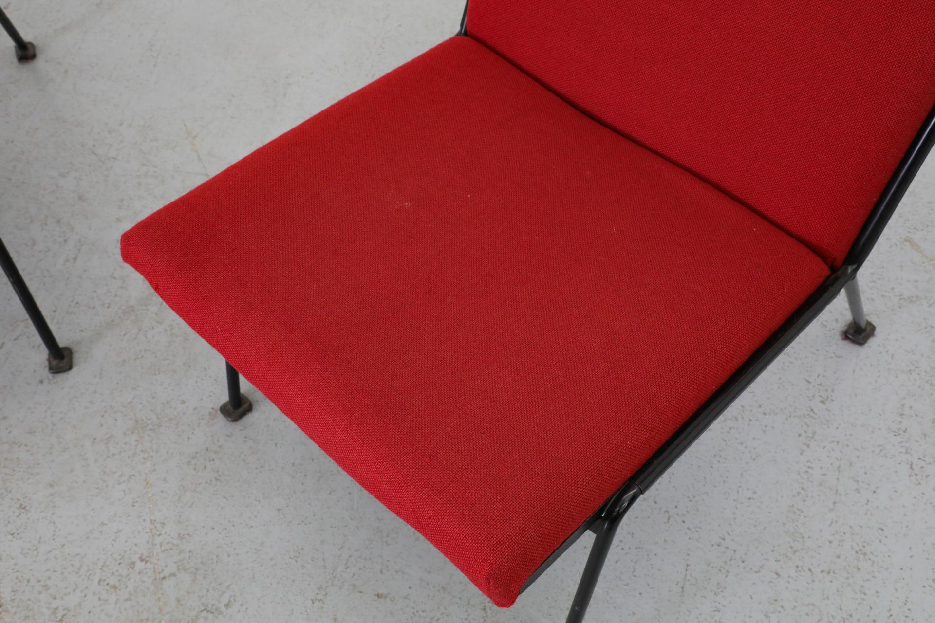 Coppia di sedie da salotto Oase senza braccioli di Wim Rietveld per Ahrend de Cirkel in vendita 3