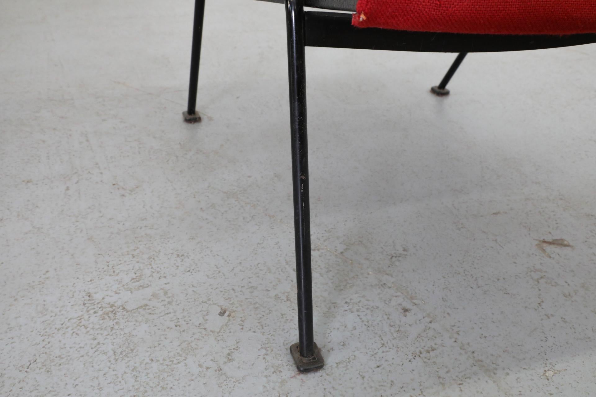 Coppia di sedie da salotto Oase senza braccioli di Wim Rietveld per Ahrend de Cirkel in vendita 11