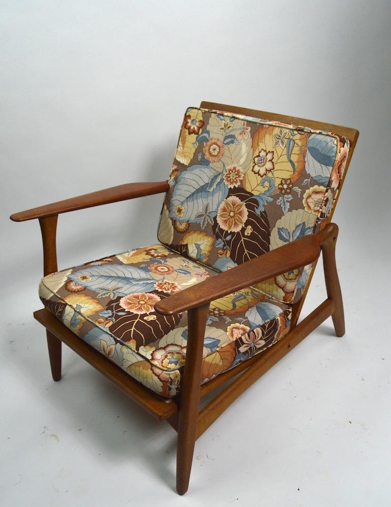 Pair of Arne Hovmand Olsen for Mogens Kold Lounge Chairs For Sale 5