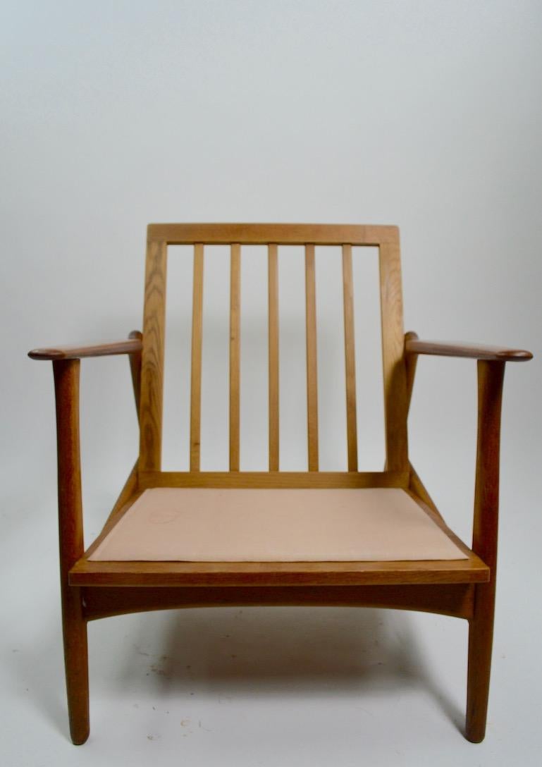 Pair of Arne Hovmand Olsen for Mogens Kold Lounge Chairs For Sale 1