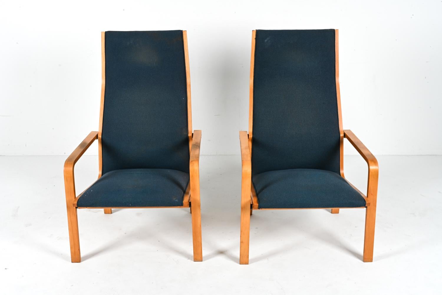 Paar von  Catherine-Stühle aus Buchenholz, Arne Jacobsen für Fritz Hansen (Dänisch) im Angebot