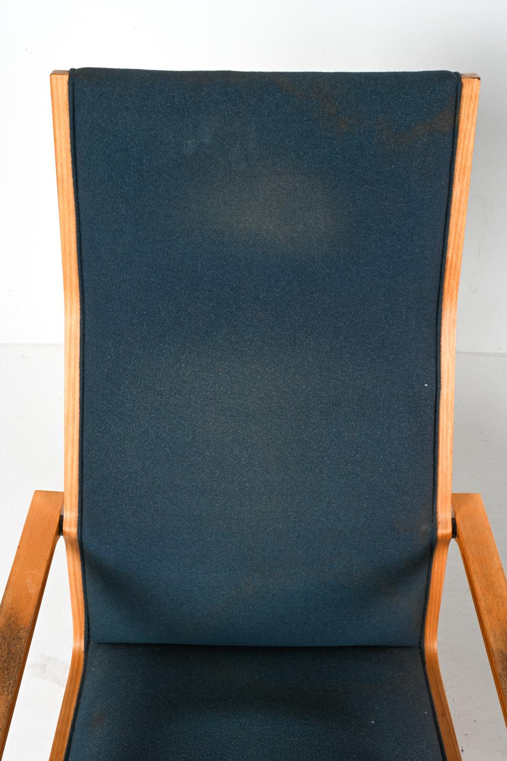Danish Pair of  Arne Jacobsen for Fritz Hansen Catherine Chairs in Beechwood For Sale