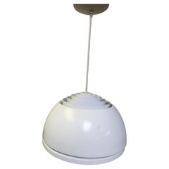 Pair of Arne Jacobsen Louvered Pendant Chandeliers C1970
