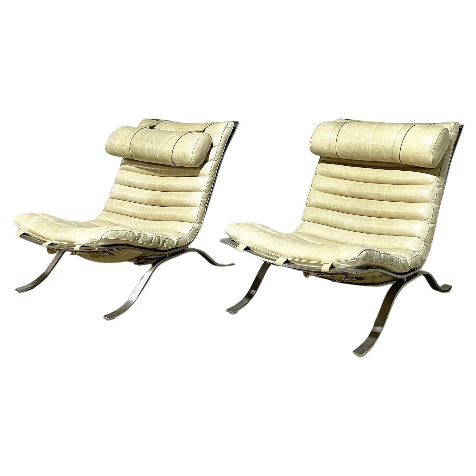Pair of Arne Norell "Ari" Lounge Chairs For Sale
