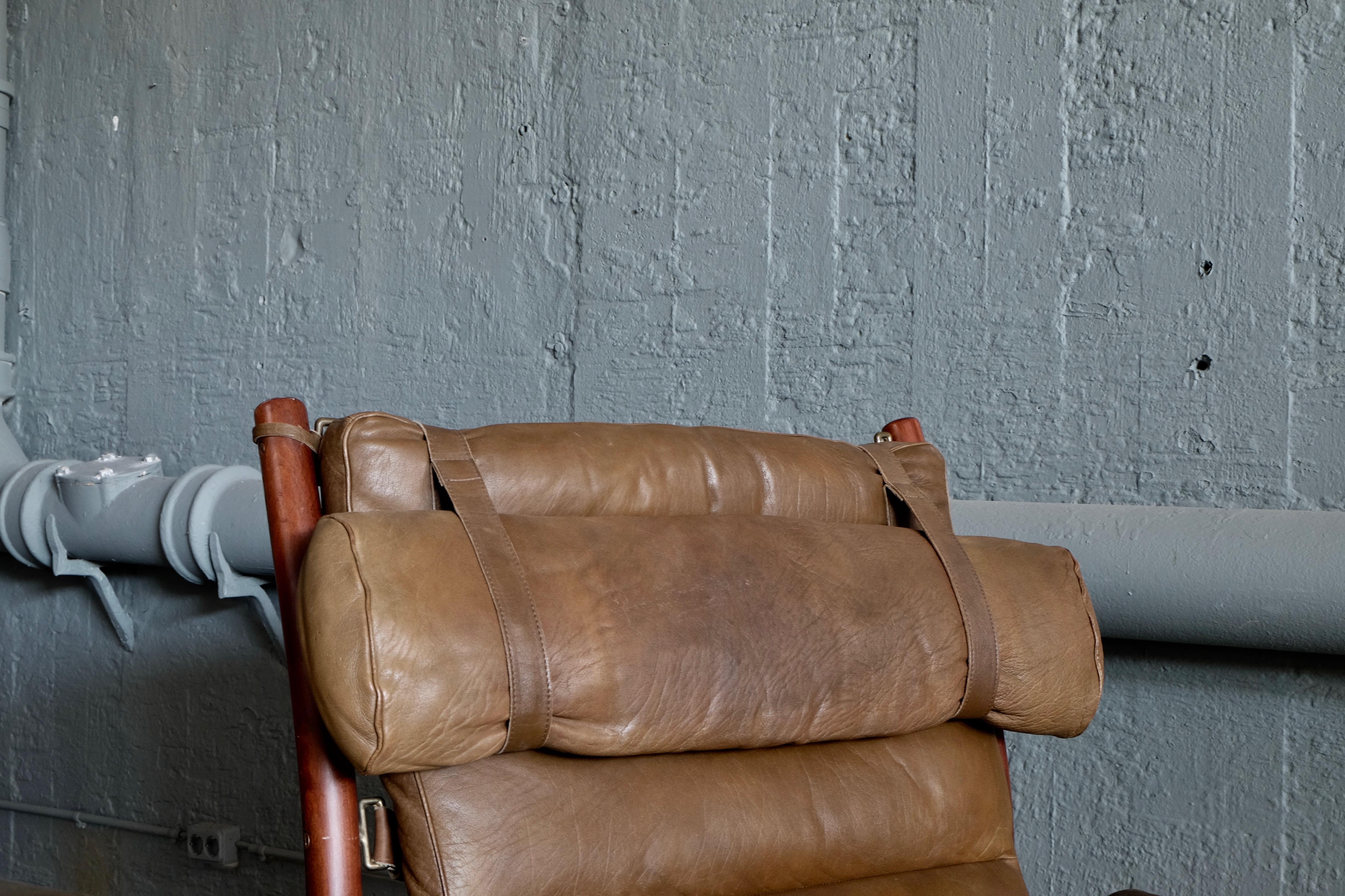 Pair of Arne Norell Easy Chair Model Inca, 1960s 8