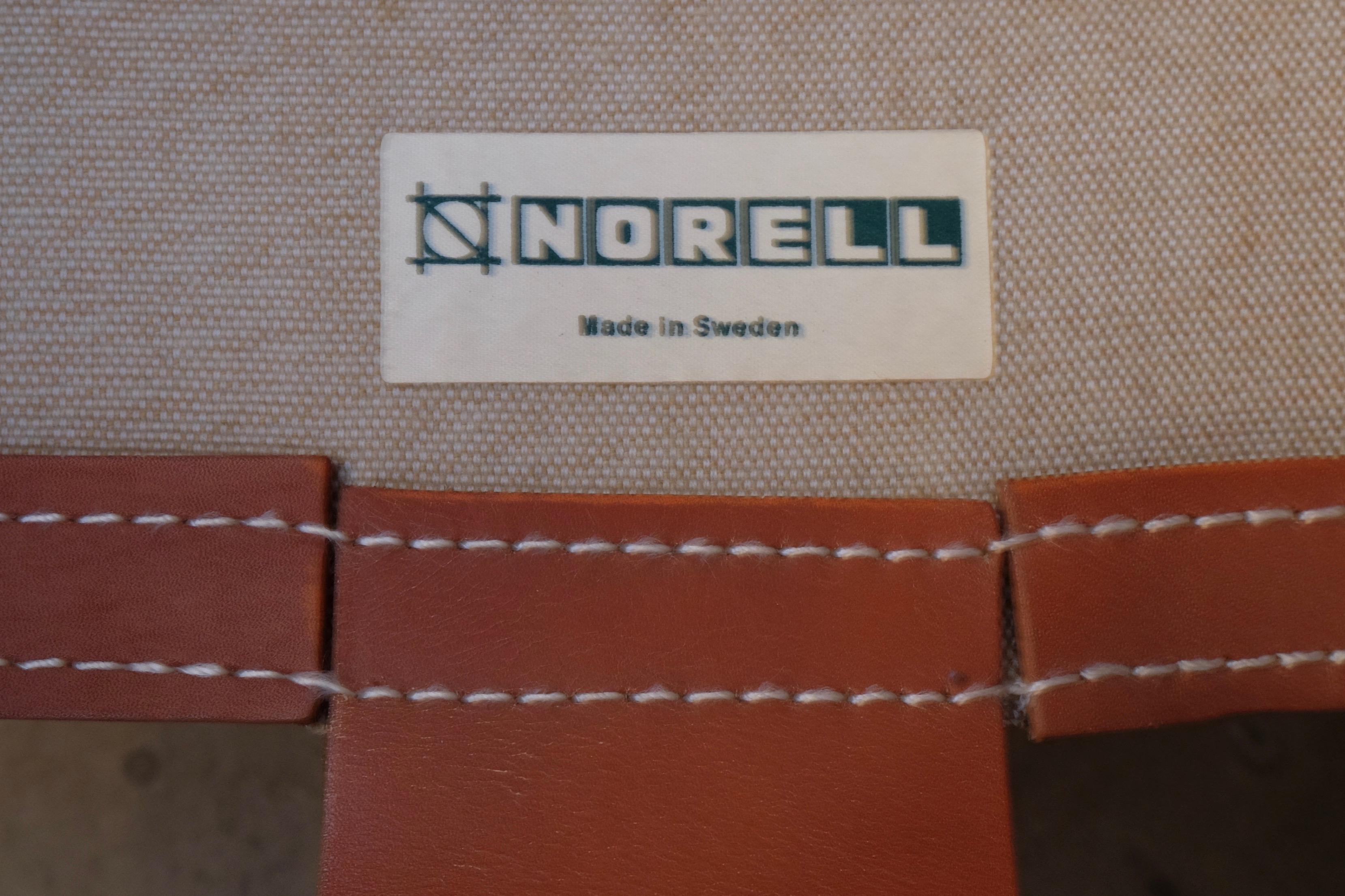 Pair of Arne Norell Easy Chairs Model Ilona, 1960s 1