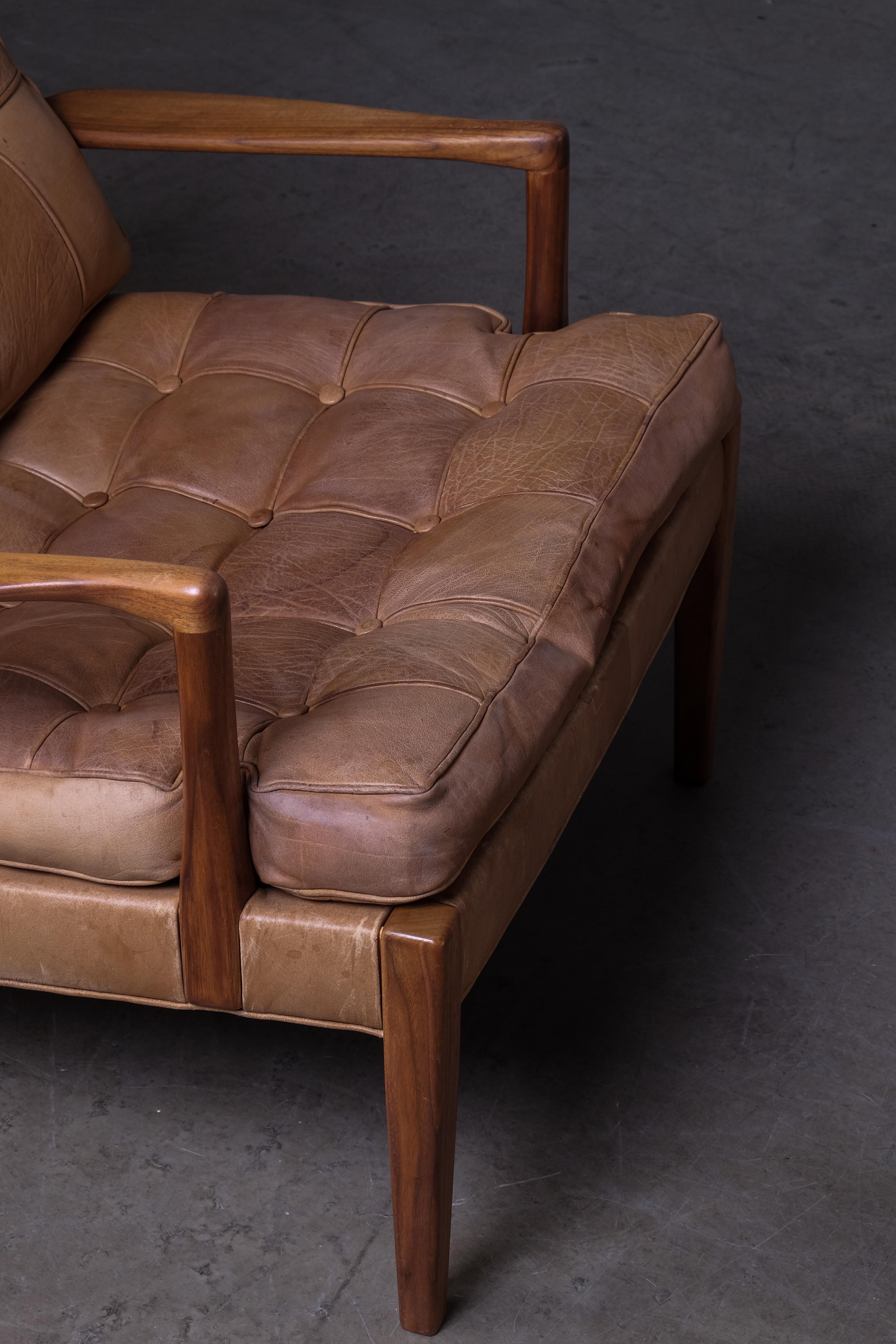Pair of Arne Norell Easy Chairs Model 