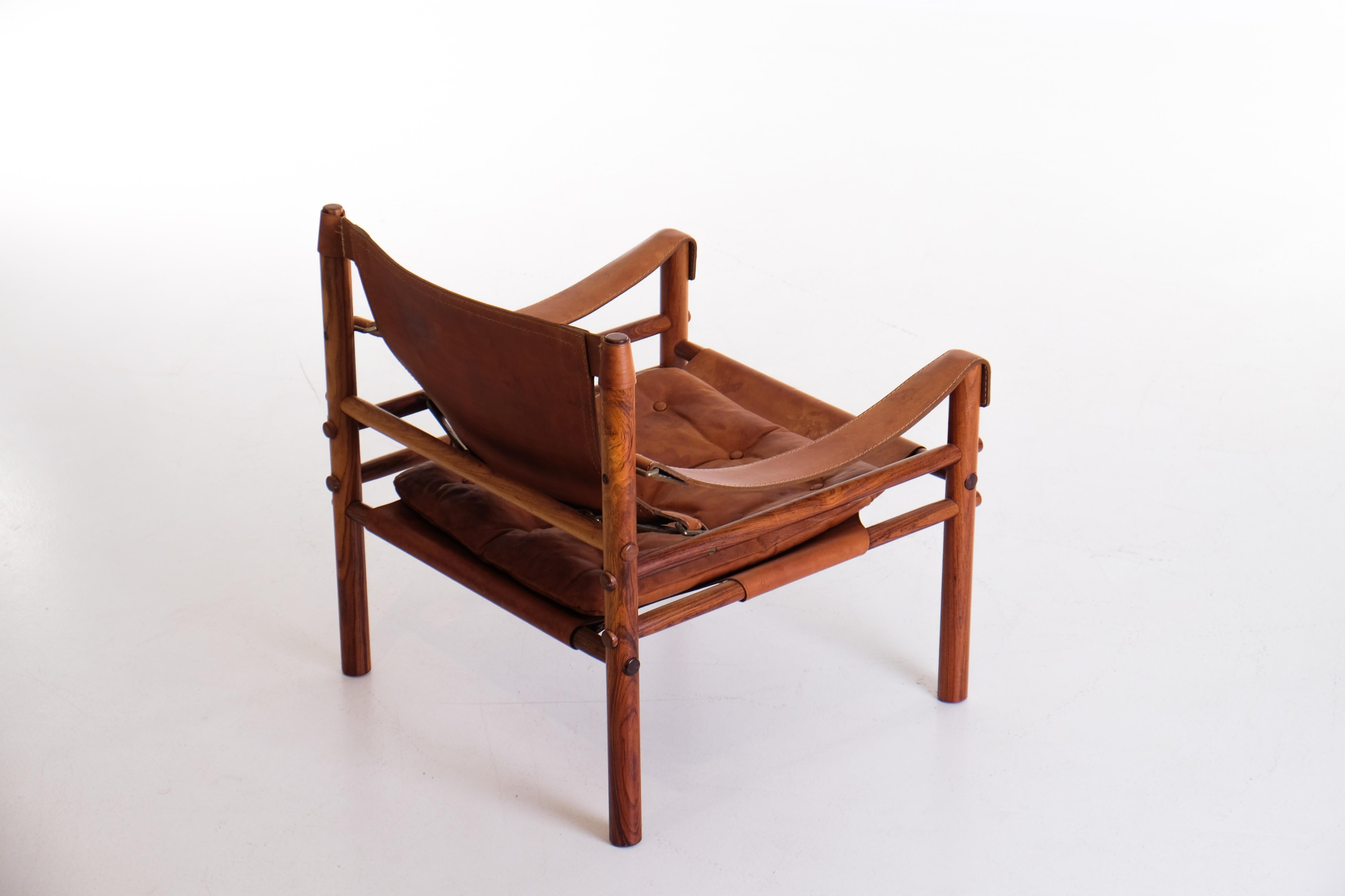 Pair of Arne Norell Easy Chairs Model Sirocco, 1960s 1
